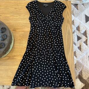 y2k polka dot dress